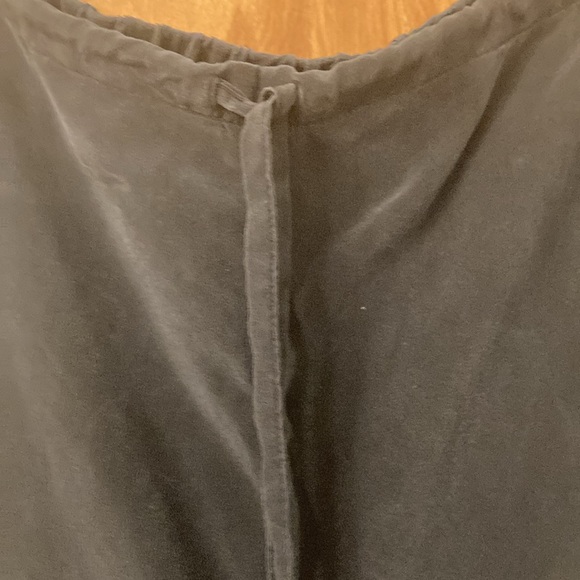 Vintage Victoria Secret Silk Black Lounge Pants - Picture 2 of 6